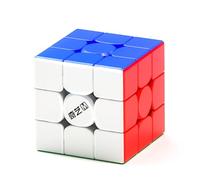 Speed Cube, QY MS Pro 3x3 Magic Cube Fast Smooth Turning Stickerless Quicker 3D Puzzle Toys for Passionnés de Speed Cube