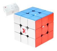 Speed Cube, QY X-Man Tornado V3M Profession Magnétique 3x3 Cube Standard Version Phare sans Autocollant Tourne Plus Rapidement Puzzle 3D Jouets Magiques pour Passionnés de Speed Cube