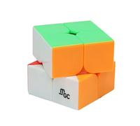Speed Cube, YJ MGC 2x2 Magic Cube Profession Rapide Cube sans Autocollant Tourne Plus Rapidement 3D Puzzle Jouets pour Passionnés de Speed Cube