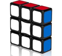 Speed Cube1x3x3, Puzzle Cube Magique Classique sans Autocollant, Magic Cube Jeu de réflexion idéal pour Adultes et Enfants,Tournage Facile & Jeu Lisse & Couleurs Vives
