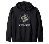 Speed Cuber Rubiks Cube Apparel Rubix années 80 Vintage Kidcore Sweat à Capuche
