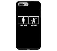 Speed Cuber Votre Femme, ma Femme, Mon Mari, Un Speed Cubing Amusant Coque pour iPhone 7 Plus/8 Plus