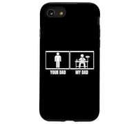 Speed Cuber Votre père, Mon père, ma Fille, Mon Fils, Un Speed Cubing Amusant Coque pour iPhone SE (2020) / 7/8