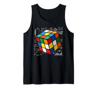 Speed Cubing STEM Math Puzzle Cube Formule Art Débardeur