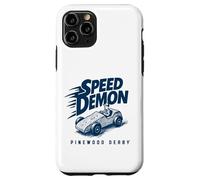 Speed Demon! Funny Pinewood Derby Retro Cub Scouts Coque pour iPhone 11 Pro