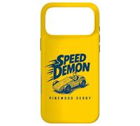 Speed Demon! Funny Pinewood Derby Retro Cub Scouts Coque pour iPhone 17 Pro Max