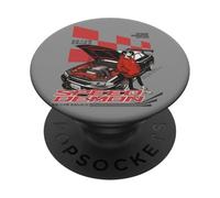 Speed Demon JDM Racing Anime Car Amateur PopSockets PopGrip Adhésif
