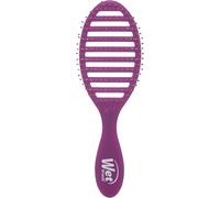 Speed Dry Brosse à cheveux, design aéré et picots doux HeatFlex pour un séchage au sèche-cheveux, poignée ergonomique qui gère les noeuds, accessoires pour cheveux sans douleur, Violet givré