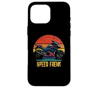 Speed Freak Retro Sportbike Superbike Design Coque pour iPhone 16 Pro Max