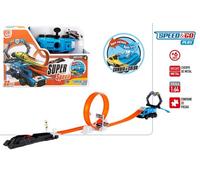 Speed & Go - Piste de Lancement avec Voitures de Police en métal