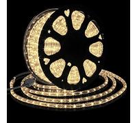 Speed Guirlande lumineuse à LED étanche IP65 6 m-100 m Länge: 50m blanc chaud