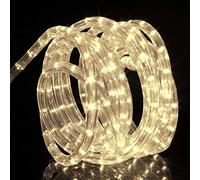 Speed Guirlande lumineuse LED pour extérieur et intérieur Blanc chaud 14 m