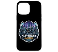 Speed Junkie Moto Rider Street Moto Propriétaire Drôle Coque pour iPhone 13 Pro Max