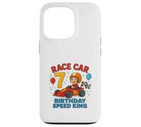 Speed King, septième Anniversaire de Race Car Coque pour iPhone 13 Pro
