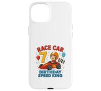 Speed King, septième Anniversaire de Race Car Coque pour iPhone 15 Plus