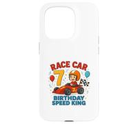 Speed King, septième Anniversaire de Race Car Coque pour iPhone 15 Pro