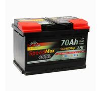 SPEED L370AFBMAX Batterie +50% Start&Stop EFB 12V 70Ah 720A droite 278x175x190 mm