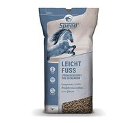 Speed LEICHT Fuss, 1 x 20 kg, Nourriture active légère pour chevaux, haute énergie, sans céréales traditionnelles, soutien idéal pour le développement musculaire, sans dopage