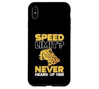Speed Limit n'a jamais Entendu Parler de Son guépard Speed Runner Coque pour iPhone XS Max