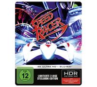 Speed Racer – Emile Hirsch – 4K Ultra HD + Blu-ray – Steelbook