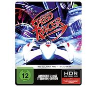 Speed Racer – Emile Hirsch – 4K Ultra HD + Blu-ray – Steelbook