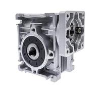 Speed Reducer Worm DC Motor Gearbox RV030 14mm Output 5:1-80:1 Worm Gearbox Speed Reducer for NEMA 23 Motor(30 to 1)