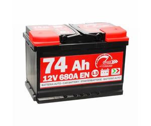 Speed - SMC - Batterie de voiture 12 V 74 Ah 680 A - pôle positif à droite - code L374