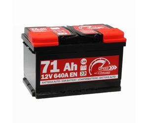 Speed SMC L3B71 Batterie de voiture 12 V 71 Ah 640 A avec pôle positif à droite