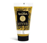 Speedball Art Products Bloc d'encre Soluble dans l'eau 75 CC Doré, Bois, 70,9 g