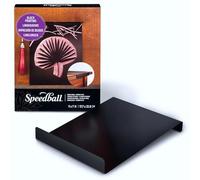 Speedball Crochet de banc et plaque d'encrage pour sculpture sur bloc - 22,9 x 30,5 cm - Fabriqué aux États-Unis