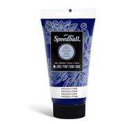 Speedball Encre cyan soluble dans l'eau 75 ml pour impression par bloc, lino, pour artistes