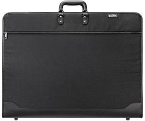 Speedball Étui de transport universel robuste avec poignées pour ranger et transporter des œuvres d'art, des croquis, des dessins et des toiles, noir, 58,4 x 78,7 cm