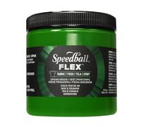 Speedball Flex Sérigraphie sur tissu encre, vert printemps, 236,8 g, pour décoration d'intérieur, sacs, t-shirt, essentiel pour artistes