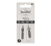Speedball Hunt Artist Nibs, 2/Pack, 512