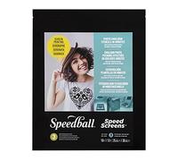Speedball Lot de 3 kits d'impression d'écran de vitesse - Kit de démarrage pour la fabrication de pochoirs - Outil pour la maison, la salle de classe, les débutants