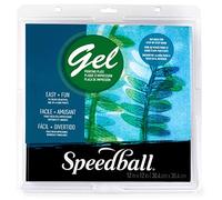 Speedball Plaque d'impression gel 30,5 x 30,5 cm, claire, 12" x 12"