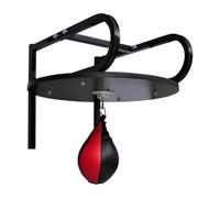 Speedball Plateforme avec cadre pour club de boxe et entraînement à domicile, poire de boxe avec plateforme de 60 cm pour améliorer la vitesse de frappe