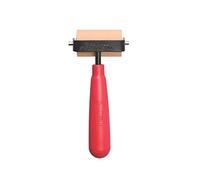 Speedball Rouleau à Main de Luxe en Caoutchouc Doux, Bordeaux, 2 - inch