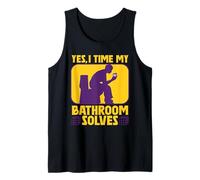 Speedcubing Yes I Time My Bathroom Solves Débardeur