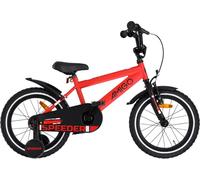 Speeder 16 pouces 27 cm Garçon Frein à rétropédalage Rouge/Noir