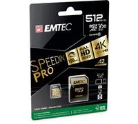 SpeedIN' PRO - Carte mémoire flash (adaptateur SD inclus(e)) - 512 Go - A2 / Video Class V30 / UHS-I U3 / Class10 - 670x - microSDXC UHS-I