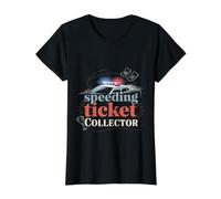 Speeding Ticket Collector Driver Highway Fast Humor T-Shirt Graphique avec Valeur