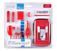 Speedlink 14 En 1 Pack Sac Hard-Case Chargeur KFZ Casque Pour Nintendo DSi