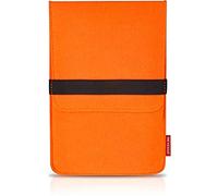 Speedlink Aluny Housse Protectrice pour Tablettes et Liseuses Jusqu’à 7''/17,8 Cm (Protège des Éraflures et des Saletés, Tissu Résistant) Orange