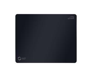 SPEEDLINK ATECS Tapis de souris de jeu Noir SL-620101-M-01, 380x300x2mm, base antidérapante, surface textile, taille M, Monochromatique, 158g