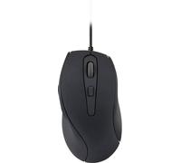 Speedlink AXON Souris ( Revêtement Antibactérien, Capteur Optique d’une Résolution Réglable jusqu’à 2 400 dpi, 1.5 m Cable ), Noir