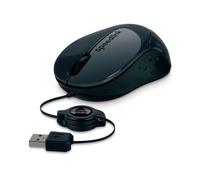 SpeedLink BEENIE Souris USB optique noir 3 Boutons 1200 dpi avec enrouleur de câble