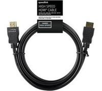 SPEEDLINK - Câble HDMI - HDMI mâle pour HDMI mâle - 1.5 m - noir - support 1080p Noir G