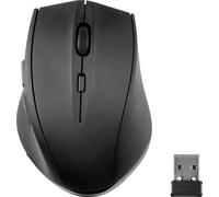 SpeedLink CALADO Silent Mouse Souris ergonomique radio optique noir 5 Boutons 1600 dpi ergonomique, molette intégrée