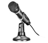 Microphone De Table À Main 3,5Mm Pour PC Notebook Pour Chat Skype ICQ Youtube